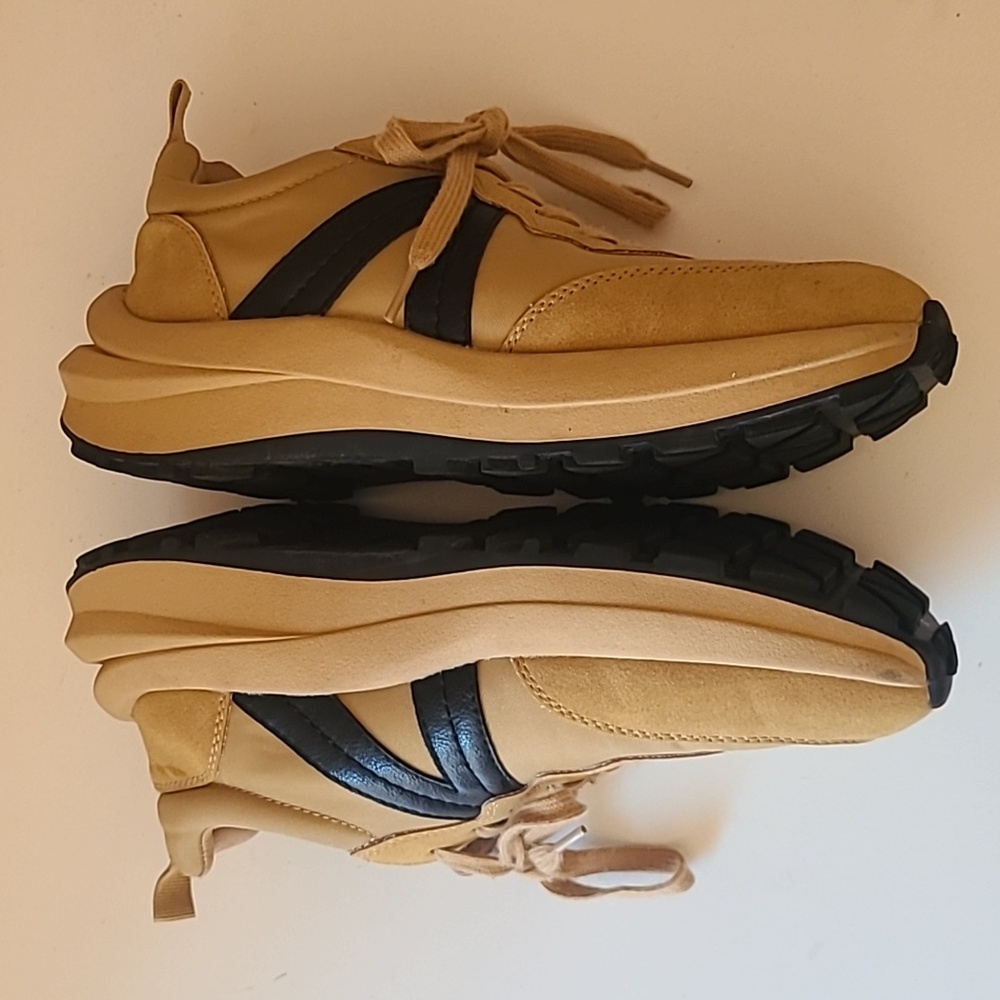MIA SCOUT TAN BLACK Chunky Retro Sneaker Size 7.5 - Picture 8 of 15